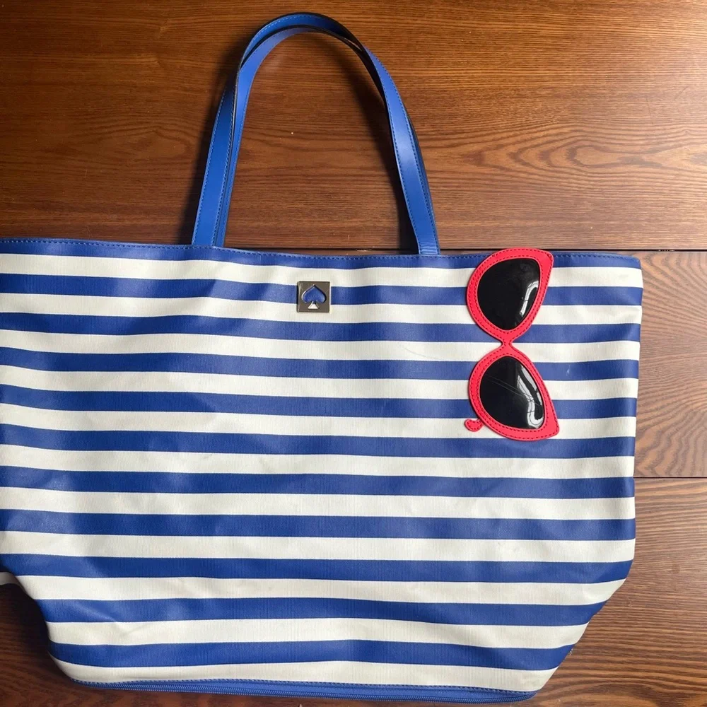 Charming Cheerful Kate Spade Extra Large Tote Bag - Picture 2 of 14